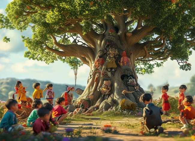 儿童神话故事简介 - 中国神话故事大全儿童