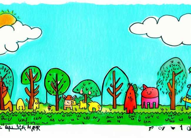 儿童自制绘本故事绘画加文字 幼儿自制绘本故事简笔画