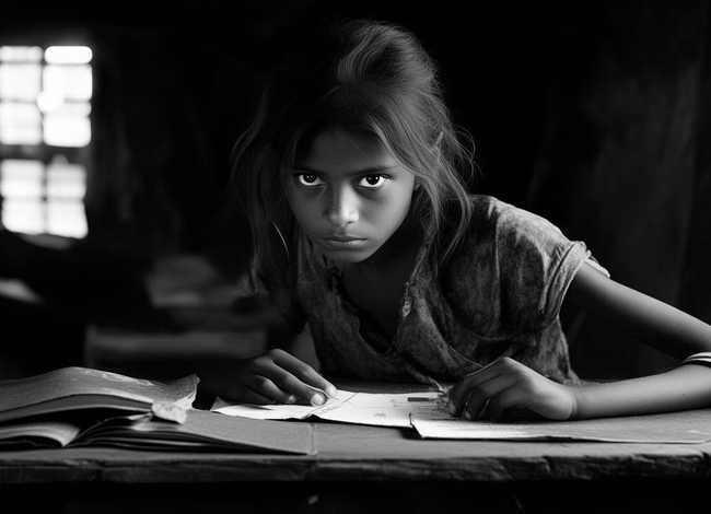 贫困失学儿童的故事（贫困学生的故事）