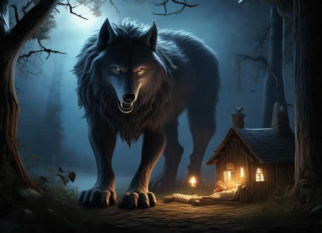 大灰狼故事睡前故事 - 大灰狼故事睡前故事在线听