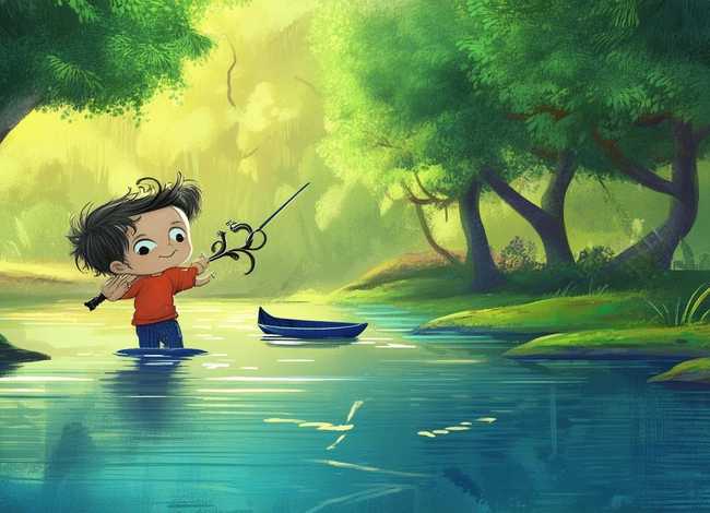 刻舟求剑儿童故事带拼音 - 刻舟求剑故事带拼音阅读