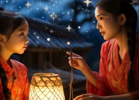 听妈妈讲乞巧节的故事（听妈妈讲乞巧节的故事视频）