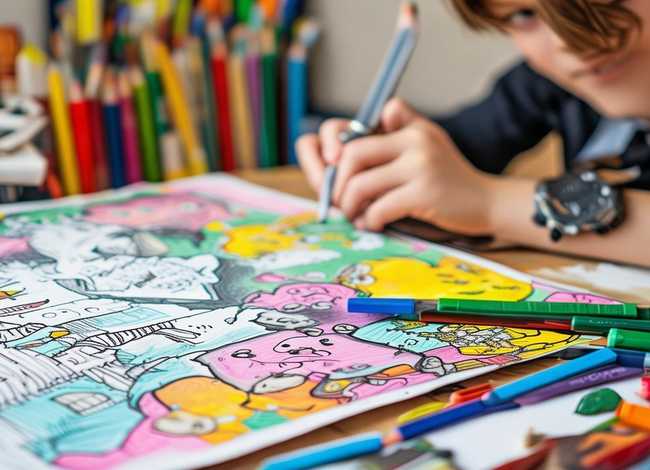 三年级儿童连环画怎么画 三年级儿童连环画怎么画图片