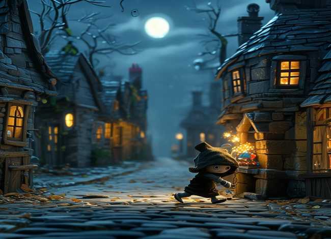 小偷的故事儿童故事 - 幼儿故事小偷的故事