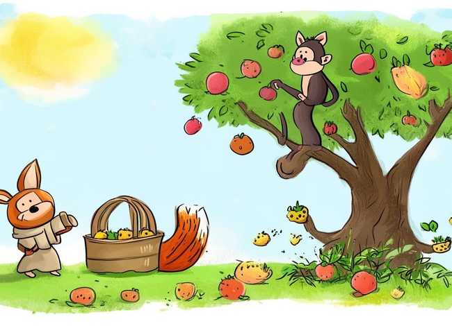 朝三暮四的故事图片 朝三暮四的故事 朝三暮四的故事图片 朝三暮四的故事