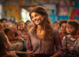 表情讲故事，老师怎么样的讲故事