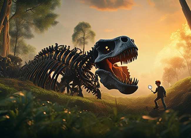 恐龙化石恐龙化石故事（恐龙的来历）