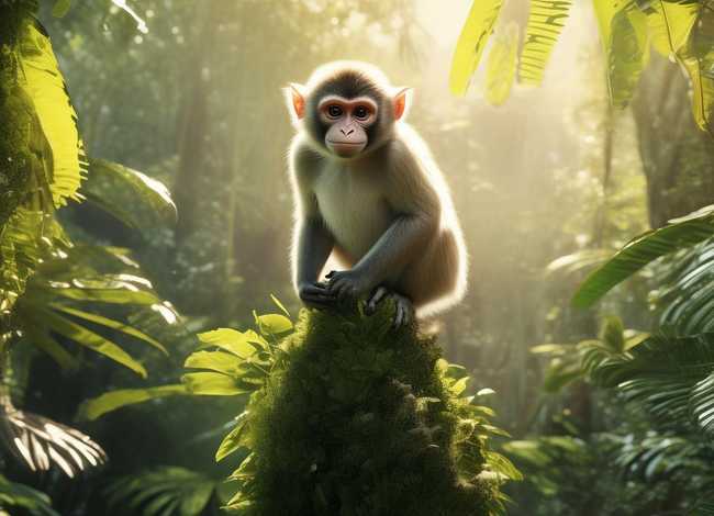 猴子的小故事 - 猴吃西瓜的故事