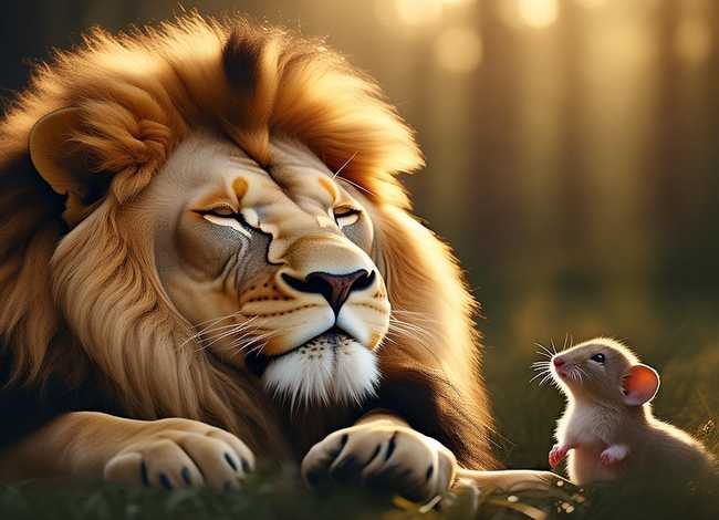 儿童故事狮子与老鼠 - 狮子和老鼠最后一自然段讲的是什么 儿童故事狮子与老鼠 - 狮子和老鼠最后一自然段讲的是什么