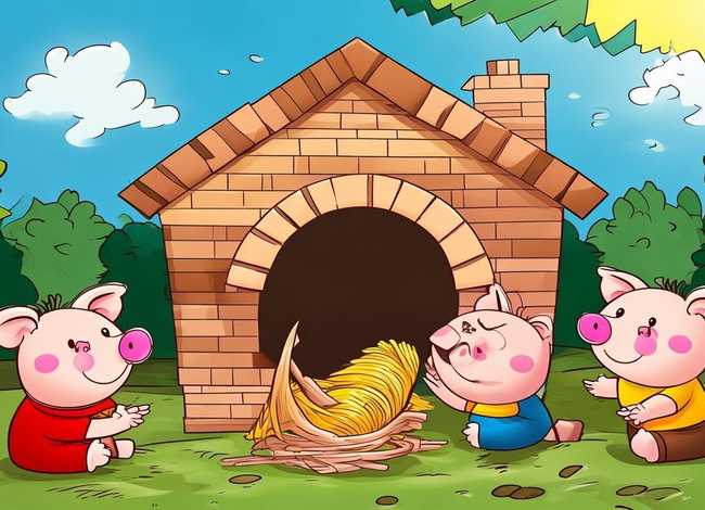 三只小猪盖房子的故事儿童(三只小猪的故事盖房子) 三只小猪盖房子的故事儿童(三只小猪的故事盖房子)