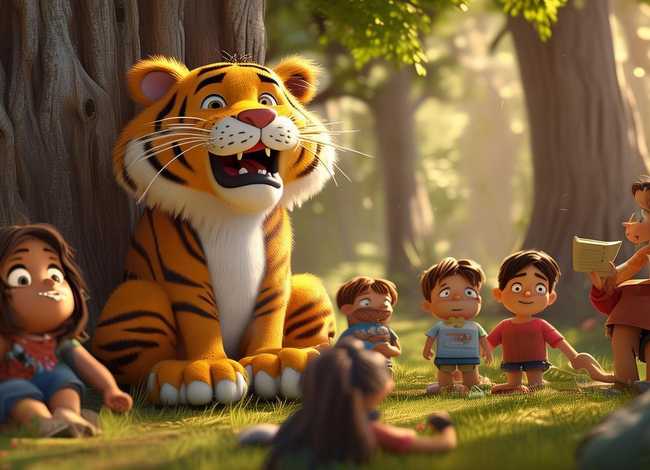 瘪嘴老虎的故事完整版，老虎拔牙的故事告诉小朋友什么道理