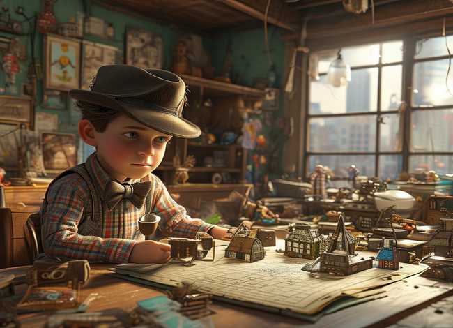 儿童侦探推理故事漫画 - 童年时的一本关于类似刑侦探案的漫画名字