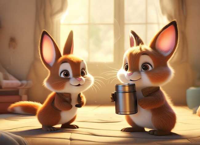 小兔儿童故事粤语、小狐狸和小兔子的睡前故事(带着暖瓶上班去) 小兔儿童故事粤语、小狐狸和小兔子的睡前故事(带着暖瓶上班去)