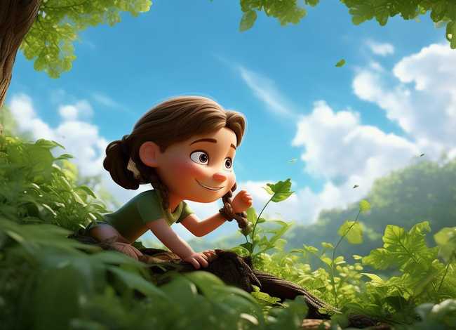 儿童故事叶子和根 - 树叶的故事作文