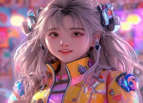 韩国偶像动画（菲梦少女居丽性格）