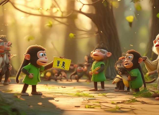 朝三暮四故事表演、朝三暮四的故事