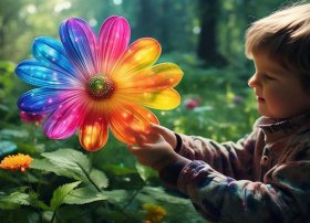 儿童故事七色花在线听、《七色花》的故事