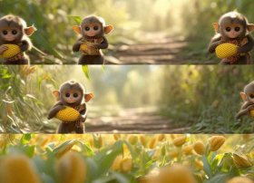 猴子掰玉米故事 - 小猴子掰玉米的故事说明了什么道理