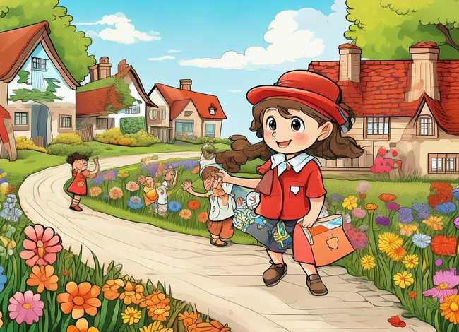 幼儿邮递员绘本故事 小学二年级语文《开满鲜花的小路》原文、教案及教学反思