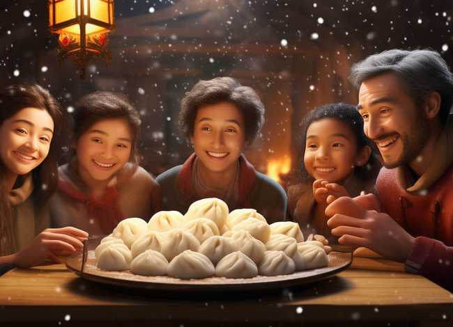 七只兔子做汤圆故事、冬至吃汤圆的来历