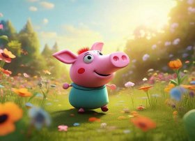 小蝌蚪找妈妈故事小猪佩奇爱奇艺，小猪佩奇是哪个出品的动画