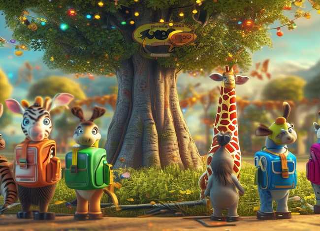 动物园小故事简单 动物园开学了童话故事 动物园小故事简单 动物园开学了童话故事