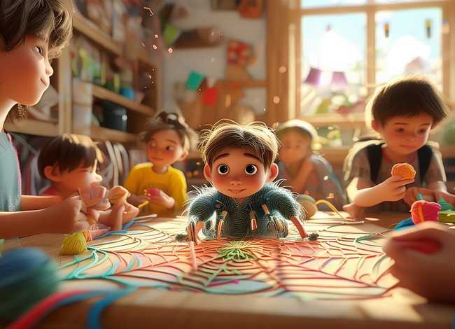 蜘蛛开店儿童故事、蜘蛛开店的续编故事是怎样的