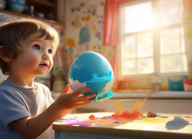 儿童绘画故事大全 - 画鸡蛋的故事