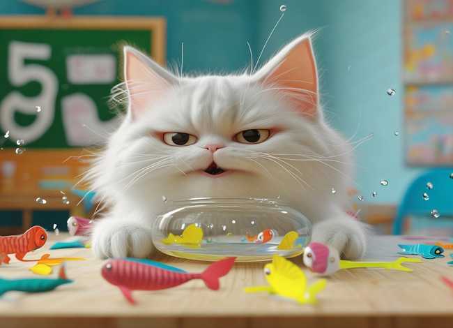 小学数学故事教学设计 北师大版小学一年级上册数学《小猫吃鱼》课件【三篇】 小学数学故事教学设计 北师大版小学一年级上册数学《小猫吃鱼》课件【三篇】