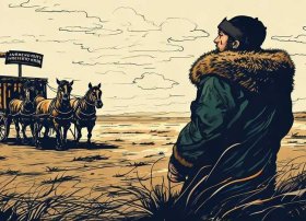 南辕北辙故事配图、非常固执的人,往往有以下几个特点