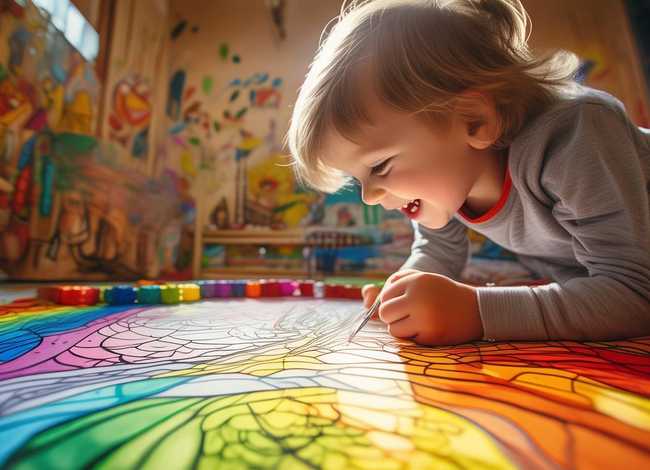 涂色 儿童、涂色对孩子有什么好处