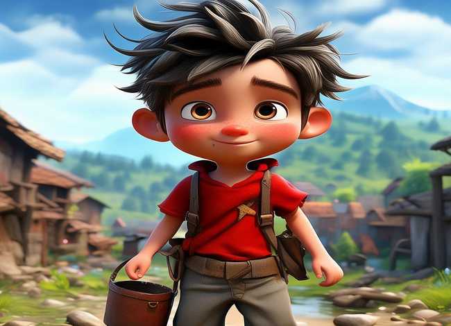 红色经典故事简笔画；小英雄雨来的绘本怎么画