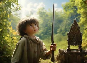 少儿哲理故事经典；少儿哲理童话故事-当掉国王的剑