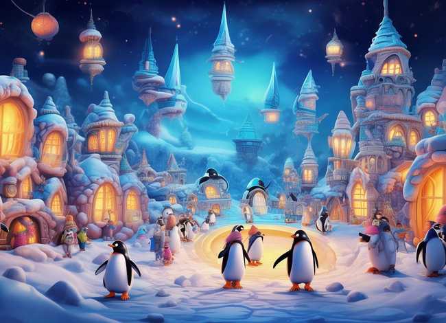 腾讯儿童故事 聊出来的企鹅帝国内容简介