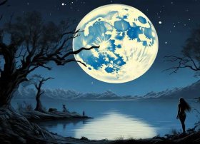 有关月亮的故事简短 有关月亮的故事