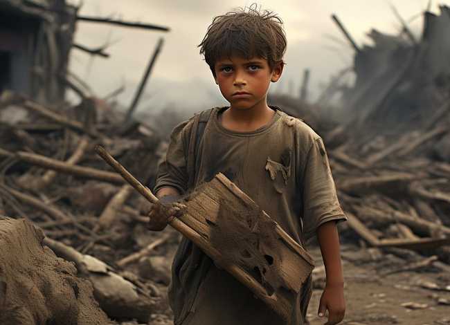 战争中的儿童故事和照片（有哪些战争中小英雄的故事）