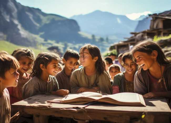 贫困山区孩子的小故事300字 农村儿童故事