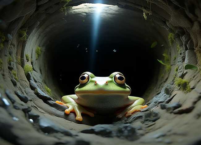 井底之蛙的寓言故事简短 - 井底之蛙寓言简短故事 井底之蛙的故事讲解