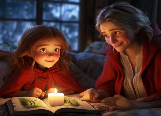 小红帽的故事 睡前故事,在线、小红帽的故事 小红帽的故事 睡前故事,在线、小红帽的故事