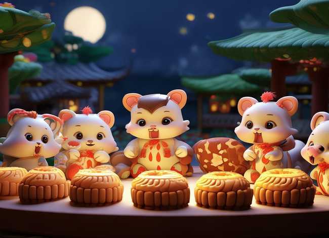 十二生肖儿童故事在线听、小动物吃月饼 儿童睡前故事 童话讲故事 十二生肖儿童故事在线听、小动物吃月饼 儿童睡前故事 童话讲故事