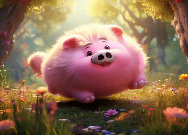 鼻子里的大怪物儿童故事；儿童童话故事-长着猪鼻的狗