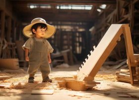 儿童鲁班造锯的故事；鲁班发明锯子的故事