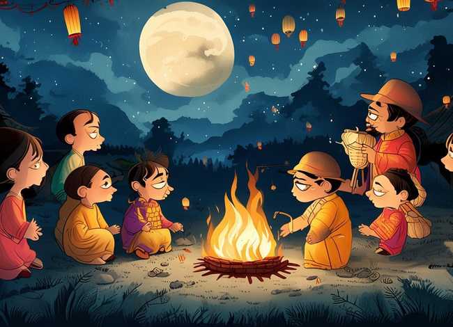 关于中秋节的故事儿童版、关于中秋节的7个经典传说,快讲给孩子们听吧