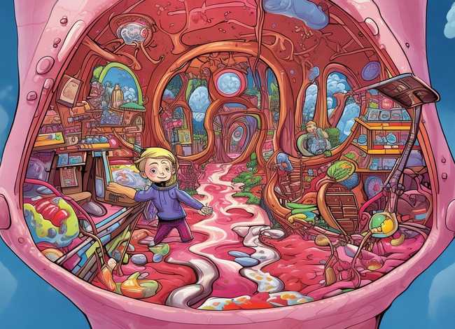 关于人体的儿童故事 科普小故事-人体中的旅行500字