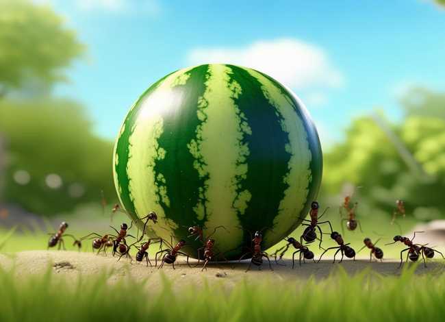 大西瓜故事绘本内容,读精选绘本01-《蚂蚁和西瓜》,适合2岁+宝宝 大西瓜故事绘本内容,读精选绘本01-《蚂蚁和西瓜》,适合2岁+宝宝