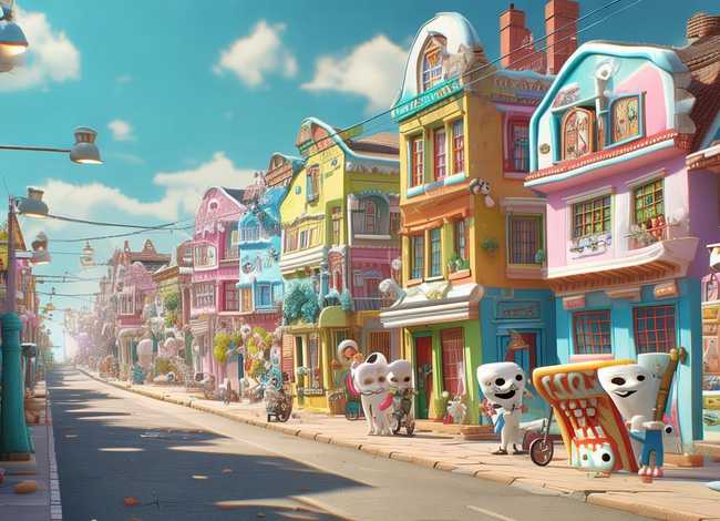 牙齿的故事绘本视频，绘本解读《牙齿大街的新鲜事》