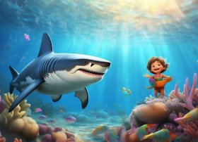 儿童故事大鲨鱼，幼儿园小朋友经典童话故事大全