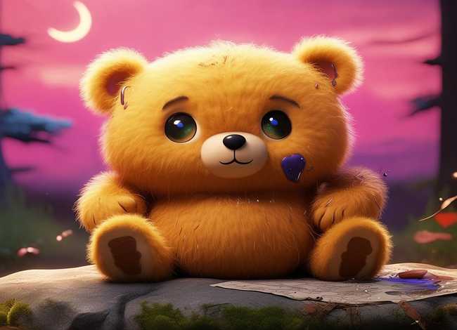 爱哭的小朋友的故事视频 爱哭的胖胖熊的童话故事