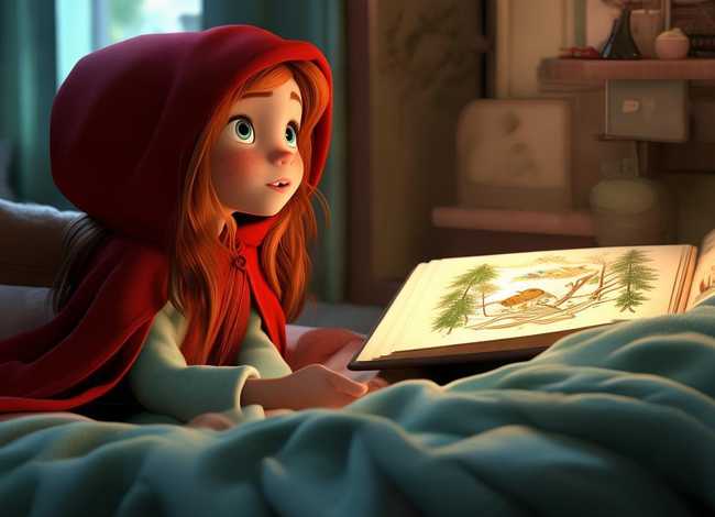 儿童睡前故事小红帽 - 儿童睡前故事《小红帽》
