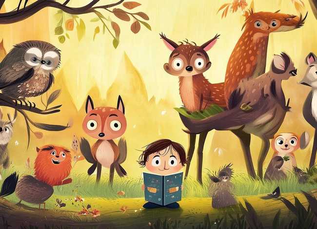 儿童森林故事完整版；儿童故事之森林动物朋友